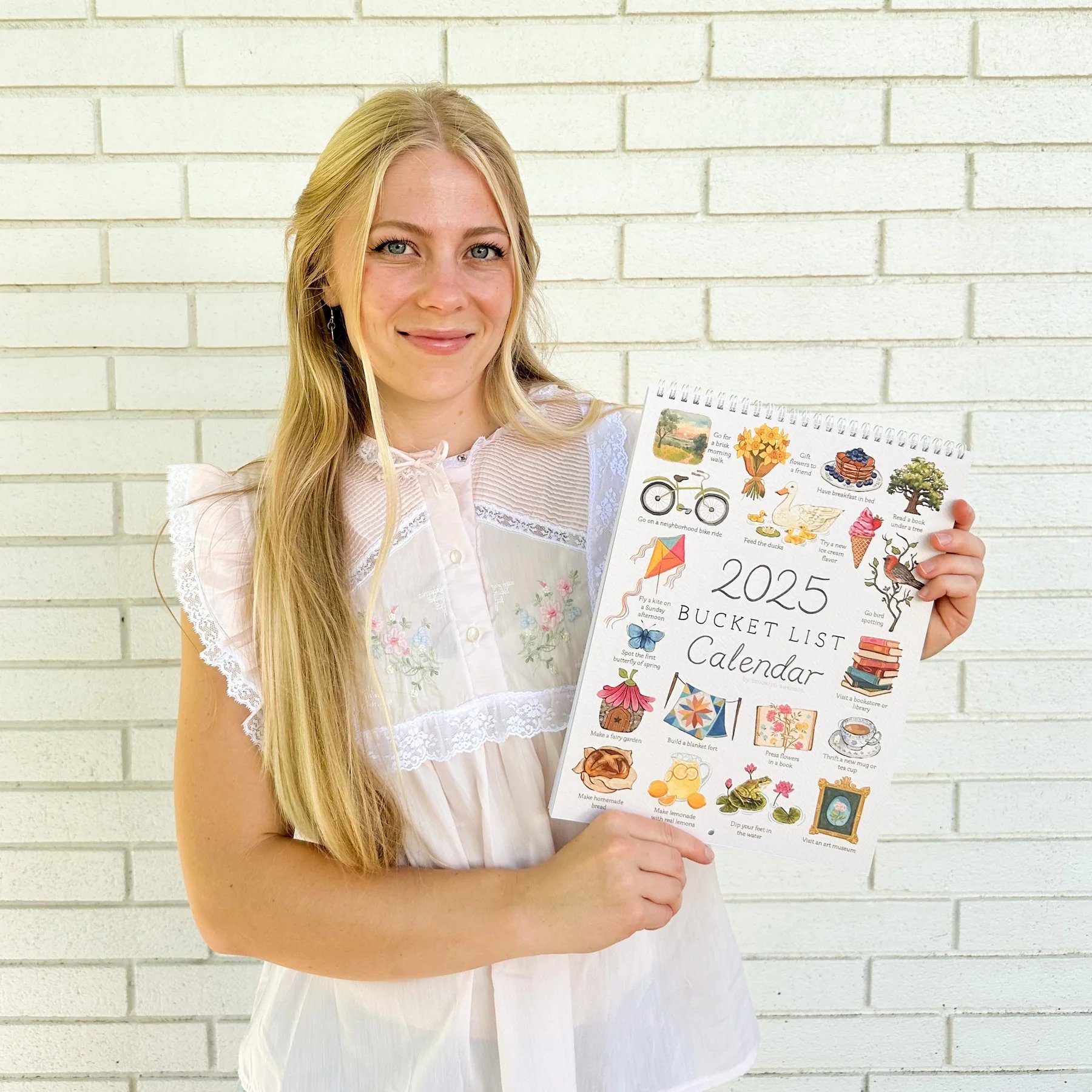 2025 Bucket List Calendar -Ready to ship