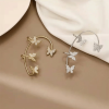 Zircon Butterfly Earrings