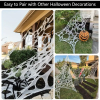 🔥🕷EARLY HALLOWEEN SALE - Uocsptt™ Spider Web Halloween Decorations Outdoor & Red-eyed spider