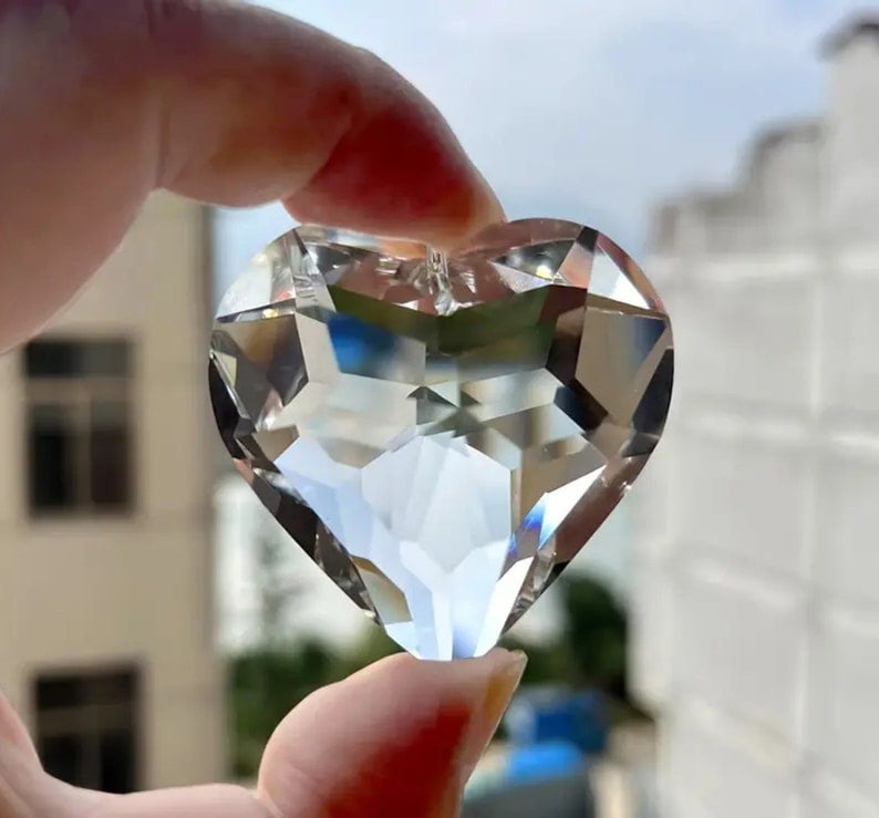 ✨Crystal Heart Sun Catcher — 𝐄𝐦𝐦𝐚 𝐇𝐨𝐩𝐞 𝐇𝐚𝐧𝐝𝐦𝐚𝐝𝐞®