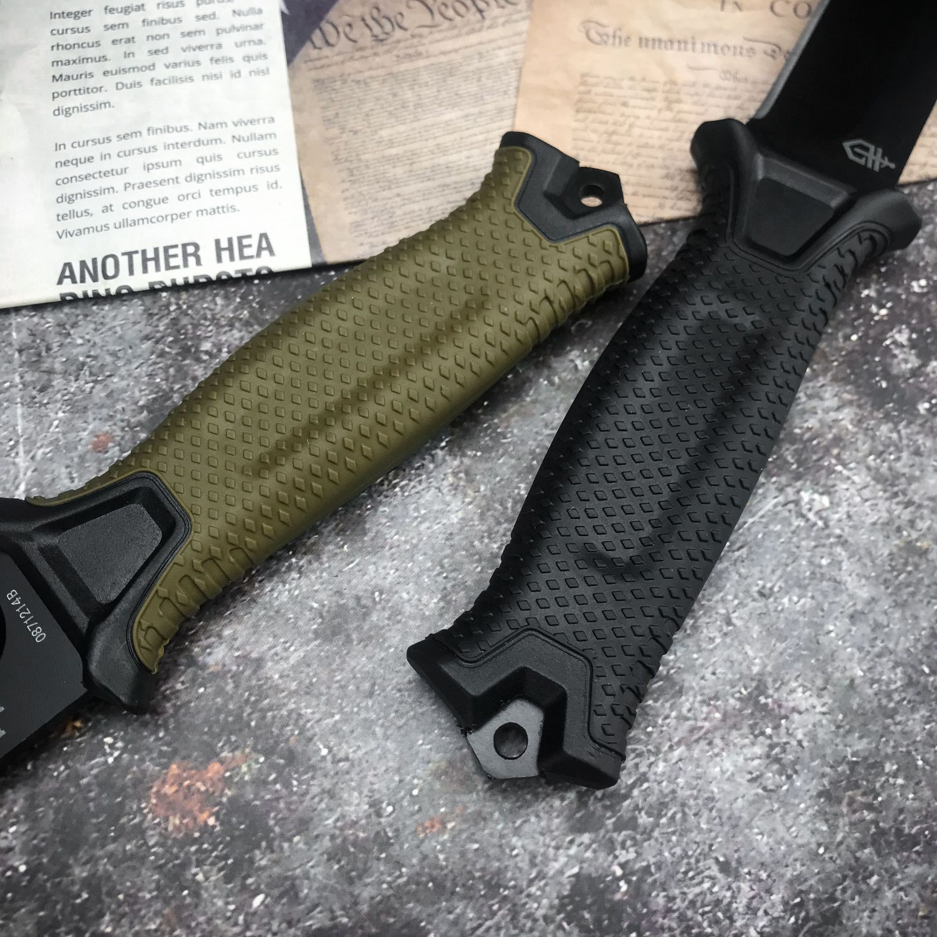 ⚔️ Outdoor Tactical Knife – High-Rigidity Survival & Utility Blade