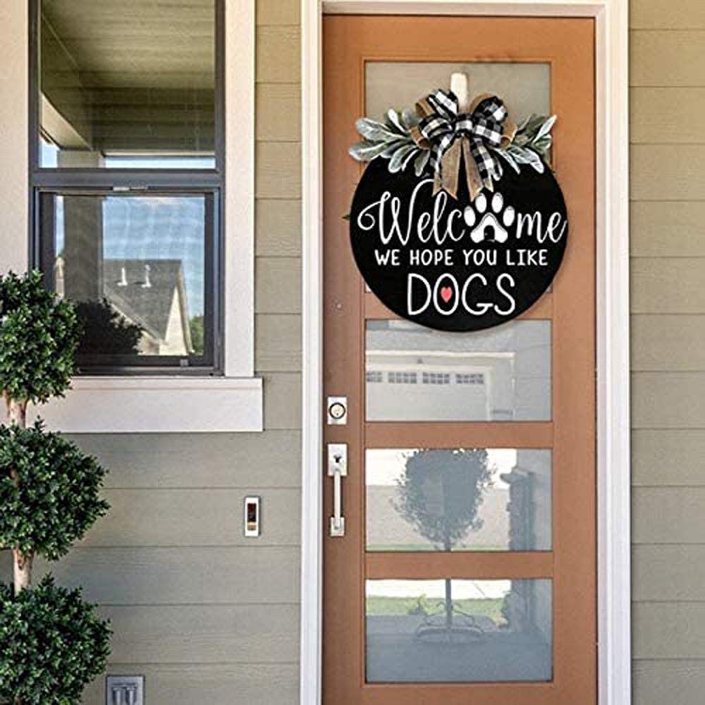 🎁High-quality Wooden Welcome Door Sign, BUY 2 FREE SHIPPING