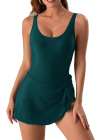 🩱2025 Summer Seaside Trend Swimwear👙Women's Tummy Control Slim Fit Plus Size One Piece Swimsuit⚡Buy 2 Get Free Shipping