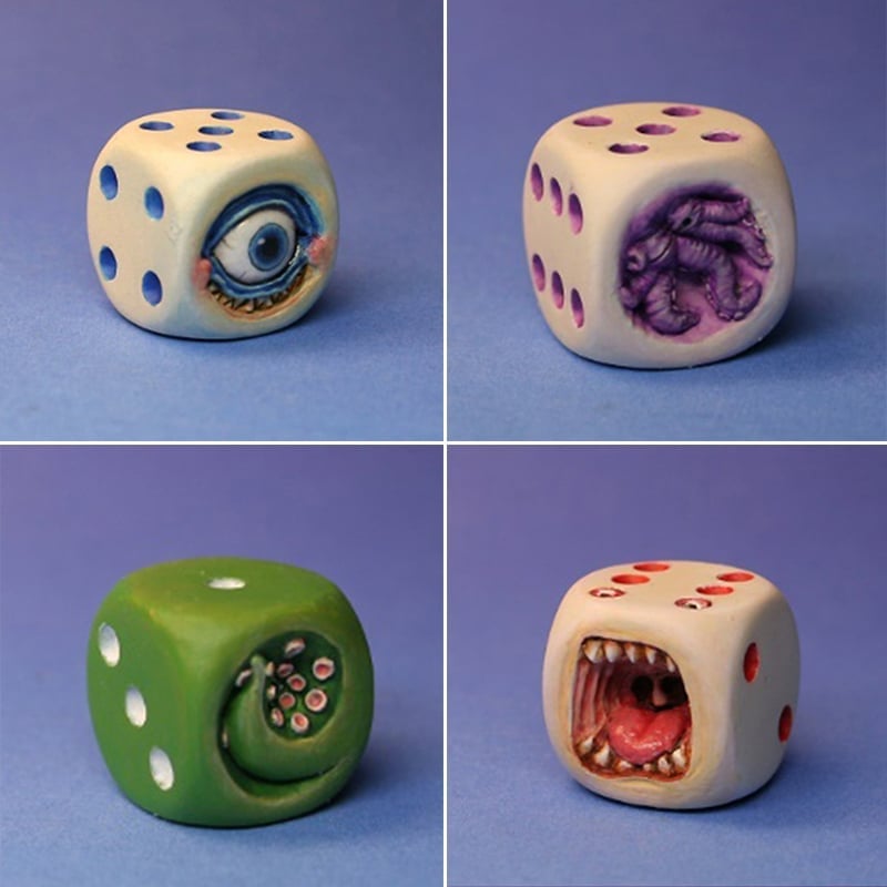 Monster Dice Set(Set of 5)