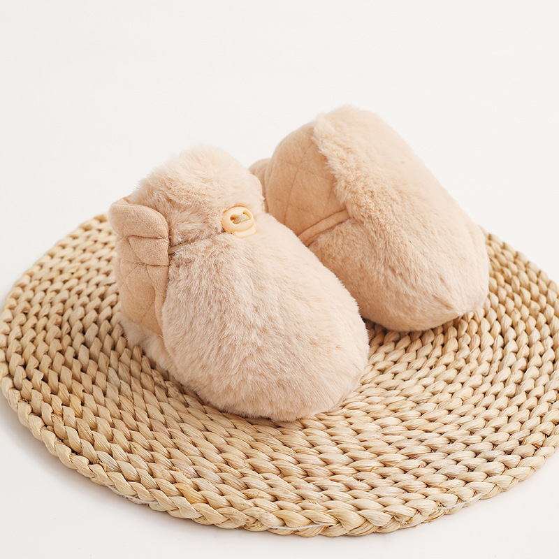 (🌲Early Christmas Sale- SAVE 48% OFF)Drawstring Infant Winter Indoor Slippers(Buy 3 Get Extra 20% OFF now)