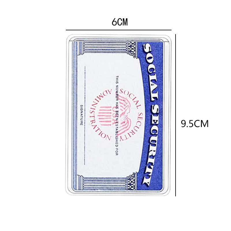 💥LAST DAY SALE 50% OFF💥Social Security Card Protector Sleeves -20 Pack