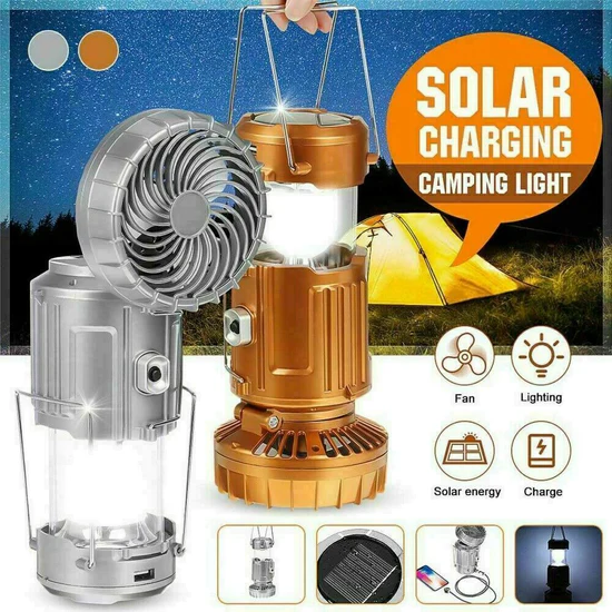 (🎄Christmas Hot Sale- 49% OFF) 6 in 1 Portable Solar LED Camping Lantern (BUY 2 GET FREE SHIPPING)