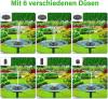 Solar Springbrunnen Verbesserter, Solar Teichpumpe mit 6 Effekte Solar Wasserpumpe Solar schwimmender Fontäne Pumpe für Gartenteich Oder Springbrunnen Vogel-Bad Fisch Behälter