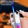 Portable Keychain Lighter-Adjustable Windproof Flame
