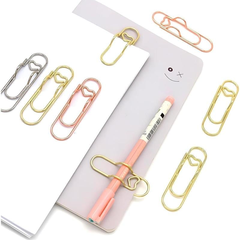 🎁TikTok Last Day Sale - 70% OFF🔥Heart Shaped Metal Pen Clip