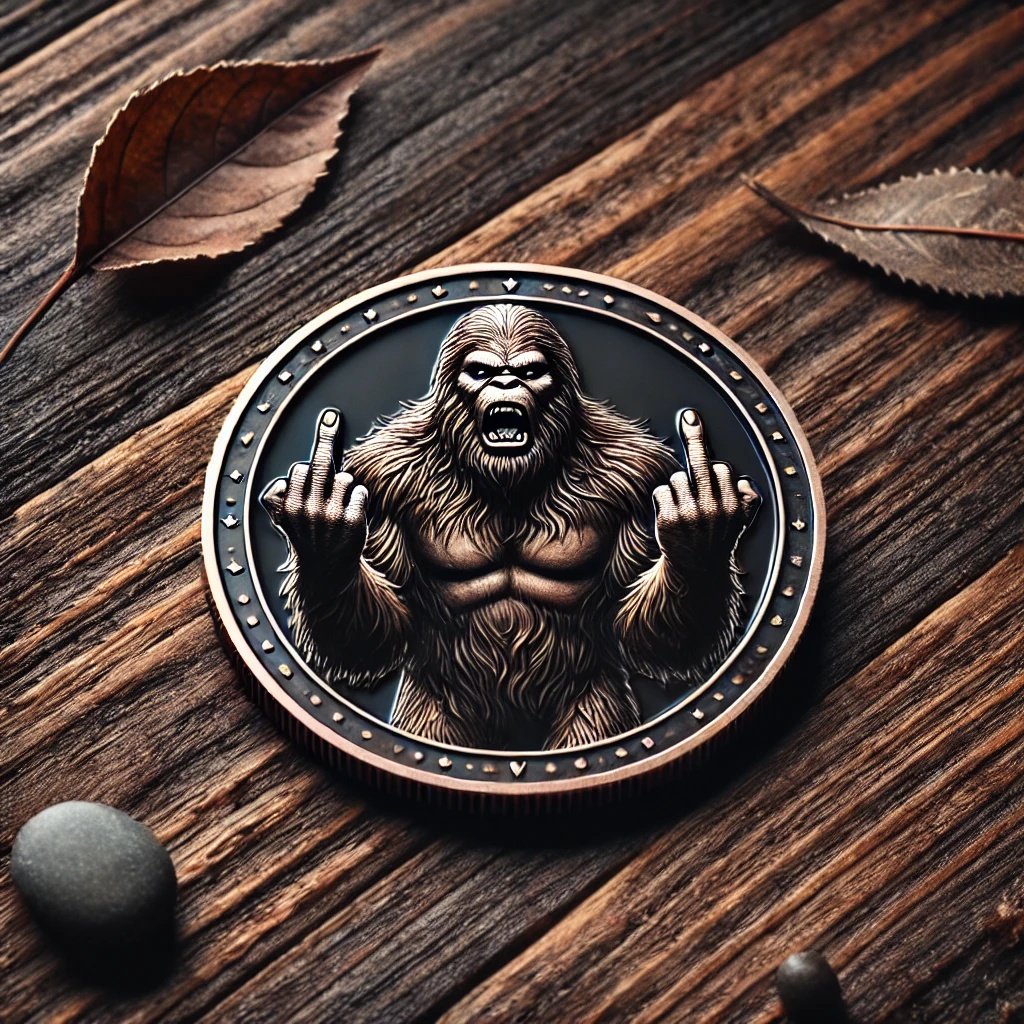 👣Rude Bigfoot & Chill Yeti Coins