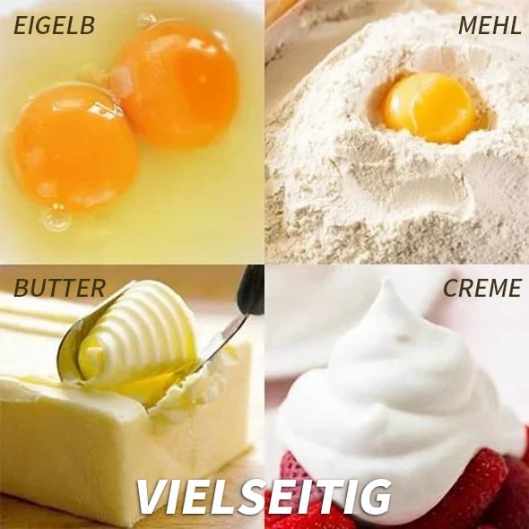 🏆Letzter Tag 49 % Rabatt🥚Halbautomatischer Schneebesen aus Edelstahl