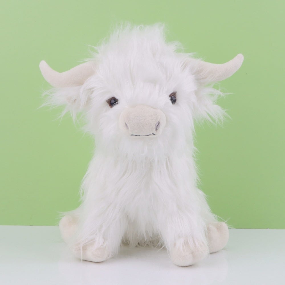 (🎁2023-Christmas Hot Sale-50%0FF🎁)🐂Eco-Friendly Scottish Highland Cow Soft Plush Toy