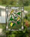 ⏰New Years Sale - 48% Off 🎉Cardinal Stained Glass Window Panel🦜🦜