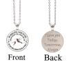 Last Day 69% OFF - My Mind Still Talks To You Memorial Necklace, In Memory Of Gift💕