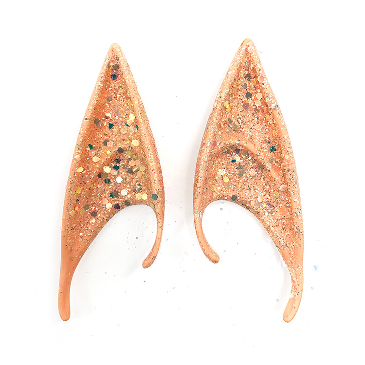 🎃HALLOWEEN PRESALE 48% OFF-Hand Made Glitter Elf Ears (BUY 3 GET FREE SHIPPING)