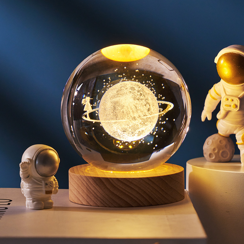 (⏰CHRISTMAS SALE-49% OFF)3D LASER ENGRAVING CRYSTAL BALL