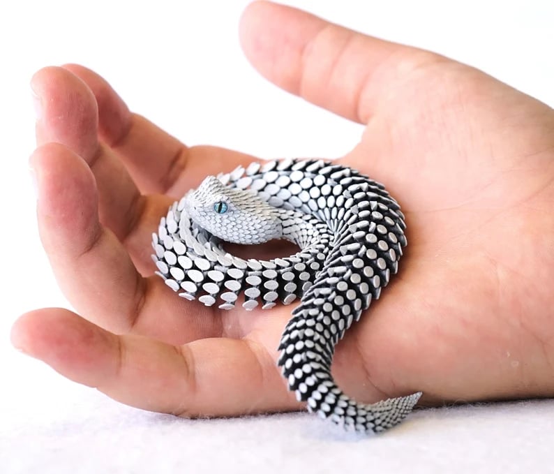 Snake Figure -Articulated Model Viper