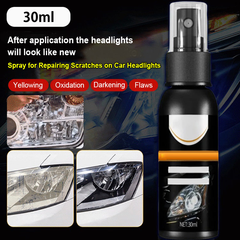 🔥Last Day Promotion 48% OFF-🎁-Spray for Repairing Scratches on Car Headlights