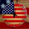 🔥Last Day: 50% OFF🔥Handmade American Flag Bullet Clock