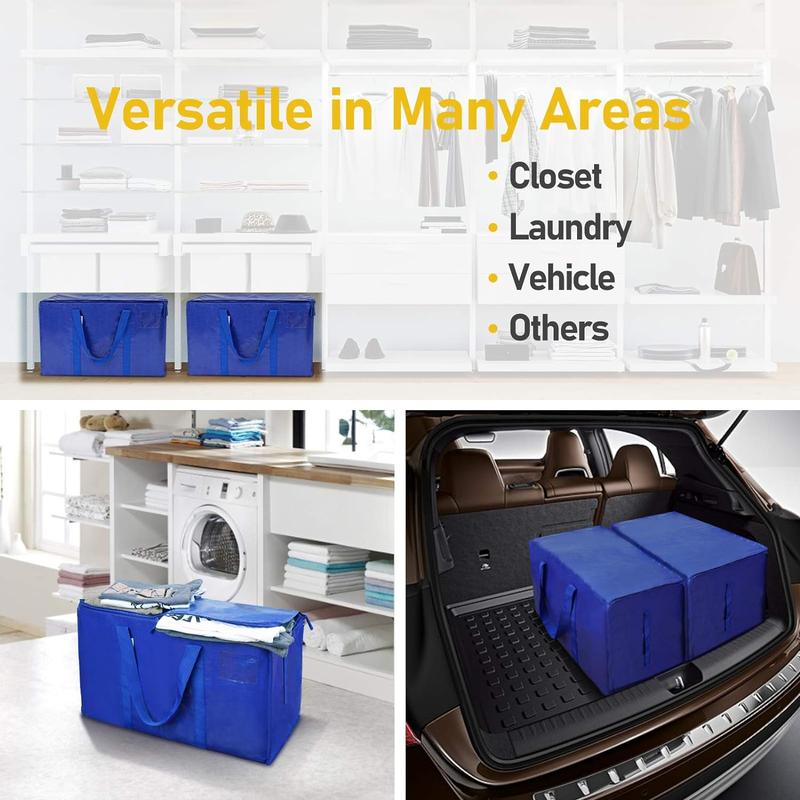 🔥LAST DAY 50% OFF - 24 Gallon Extra Large Heavy Duty Foldable Moving Bags⚡BUY 2 FREE SHIPPING