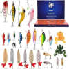 🎄🎅Early Christmas Promotion 49% OFF 🎣24 Days Christmas Countdown Fish Tackle Set