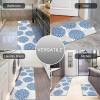 HEBE Anti Fatigue Kitchen Rug Sets 2 Piece Non Slip Kitchen Mats for Floor Cushioned Kitchen Rugs and Mats Waterproof Comfort Standing Mat Runner for Kitchen,Home Office,Sink,Laundry