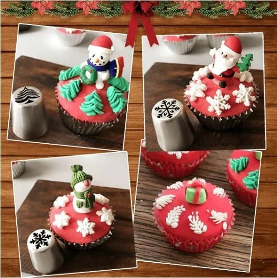 (🌲Early Christmas Sale- SAVE 48% OFF)Christmas Nozzles Set(buy 2 get 1 free now)