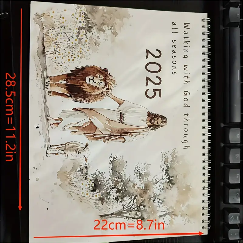 2025 Jesus Bible Calendar