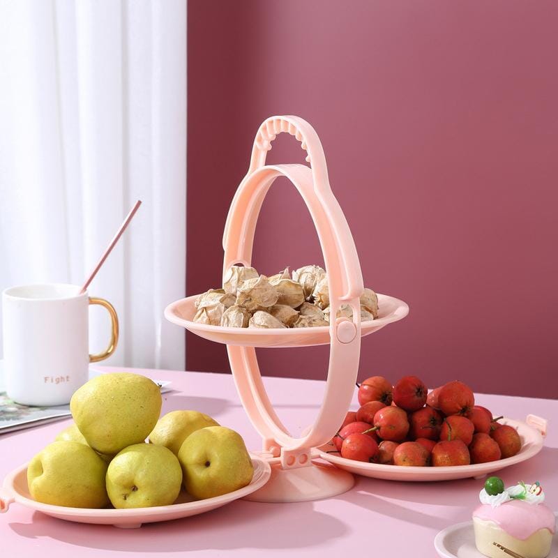 (🔥LAST DAY PROMOTION - SAVE 49% OFF) Foldable Fruit Plate-Buy 4 Get Extra 20% OFF