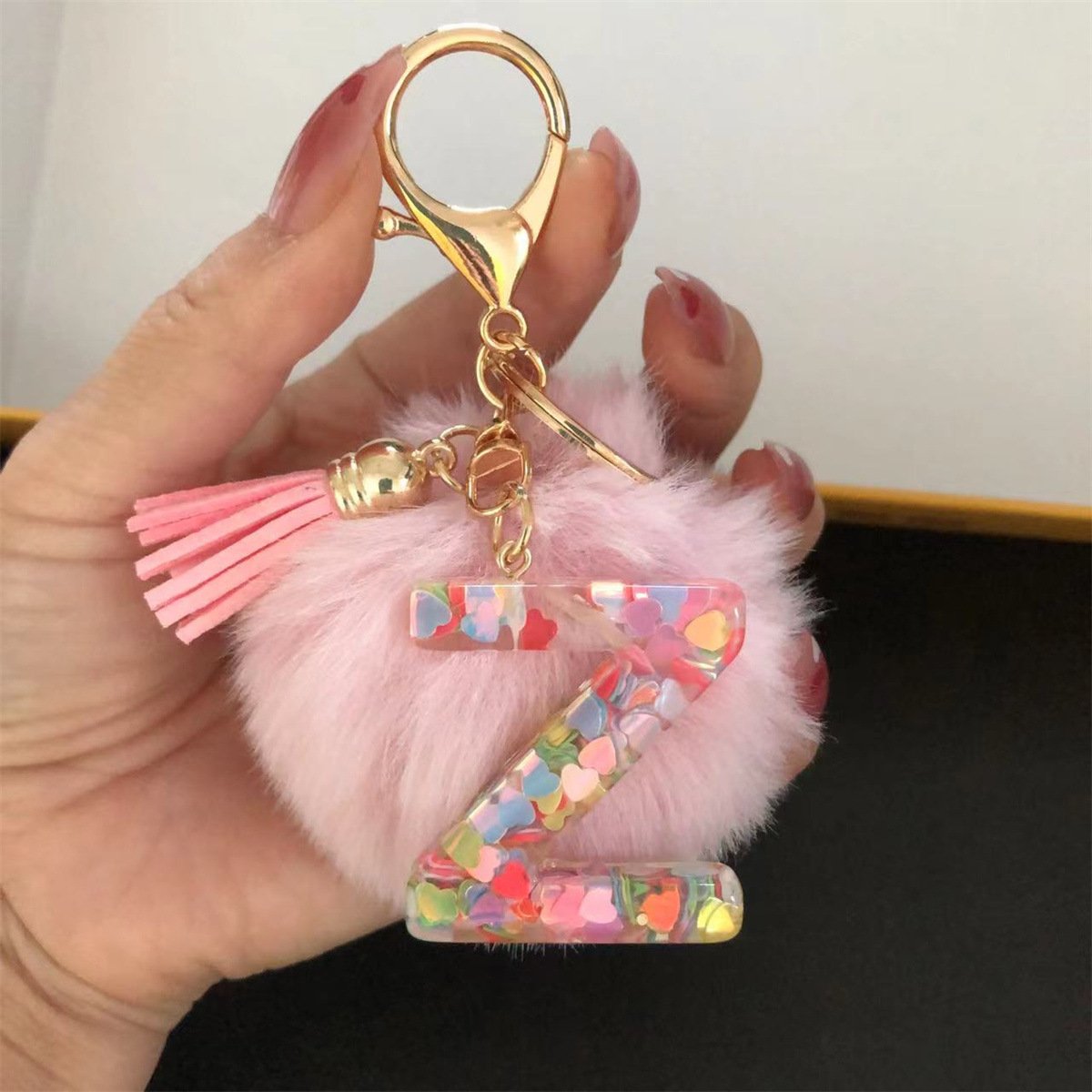 🎄TikTok Christmas Sale - 70% OFF🎄Initial Letter Keychains🦋