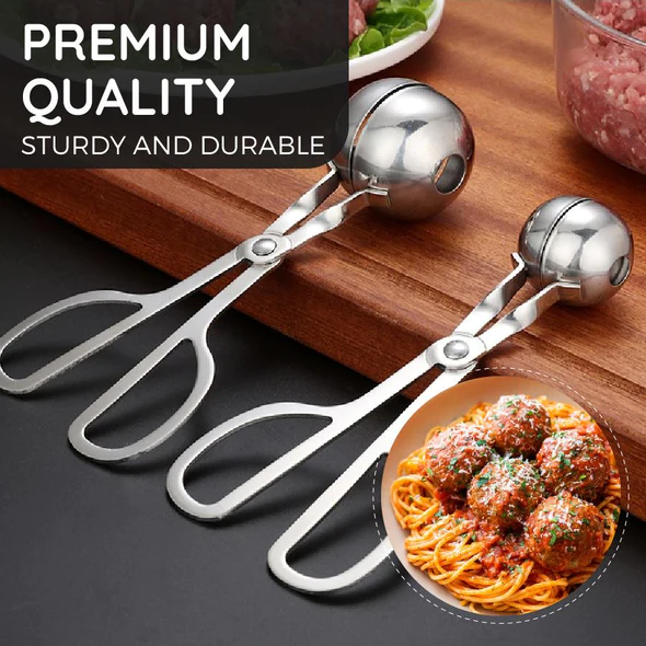 (🌲Early Christmas Sale- SAVE 48% OFF)Stainless Steel Meatball Maker(BUY 2 GET 1 FREE NOW)