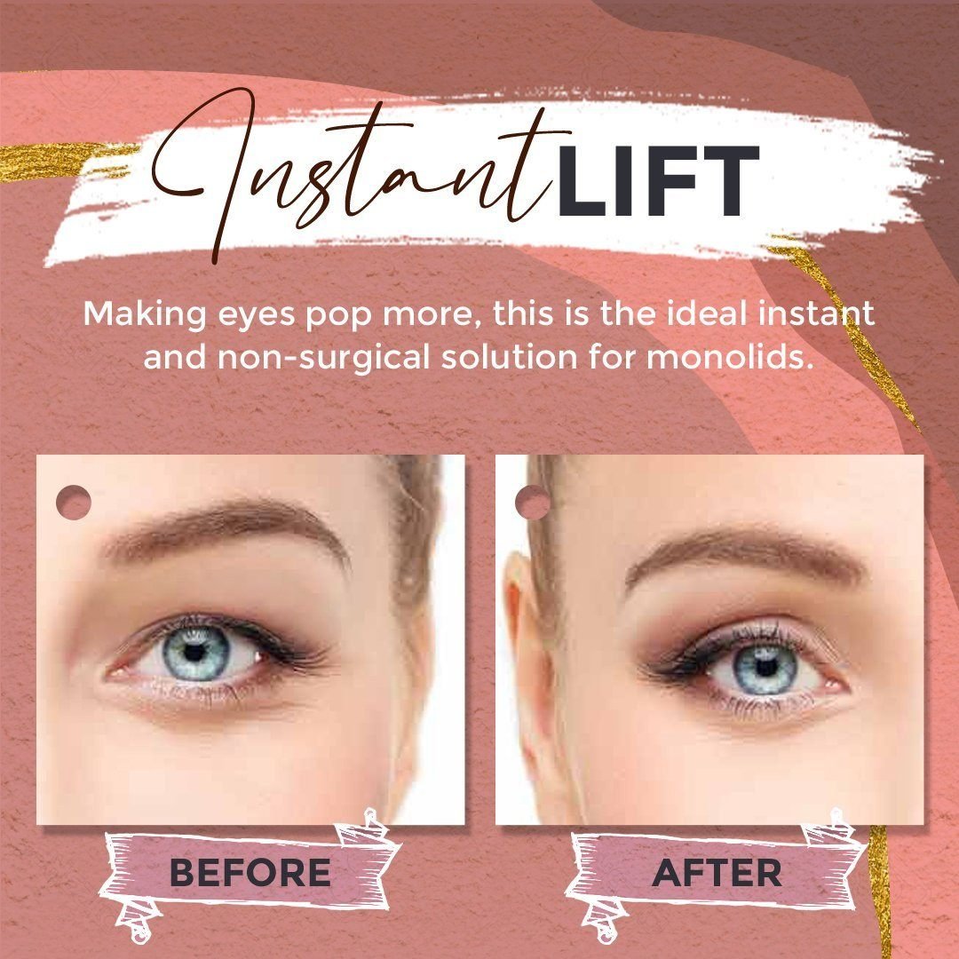 Last Day Promotion 70% OFF - 🔥GLUE-FREE INVISIBLE DOUBLE EYELID STICKER(120 STRIPS / PACK)