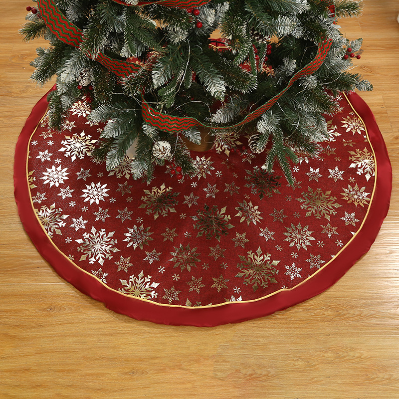 48 Inch Retro Christmas Tree Skirt Colour