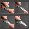 Multifunctional knife slingshot G10 EDC Pocket  Folding Knife