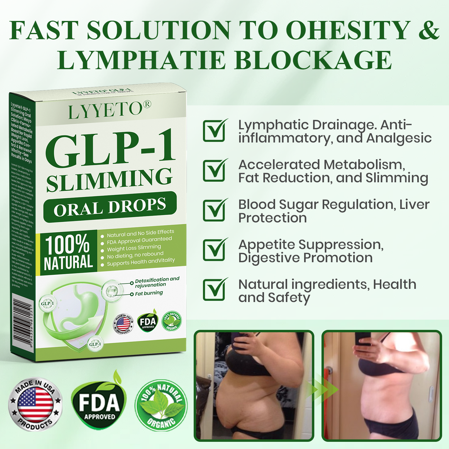 Lyyeto®GLP-1 Slimming Oral Drops 🌈