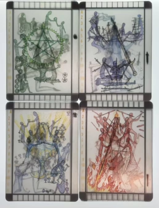 🎁TikTok Last Day Sale - 70% OFF🎉The OVERLAY Tarot🔮🧙‍♀️🃏