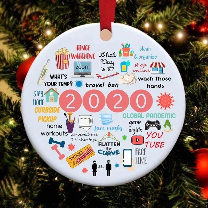 (🎅EARLY XMAS SALE - 50% OFF) 2020 Christmas Ornaments, Buy 4 Free Shipping