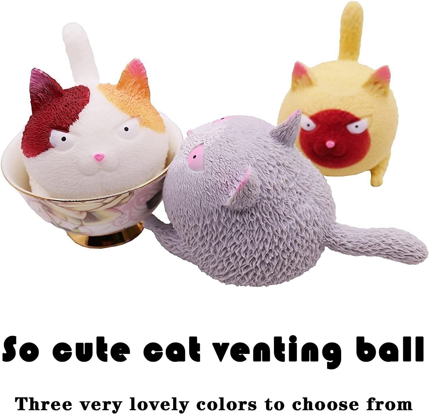 😺Funny Cute Cat-Shaped Ball