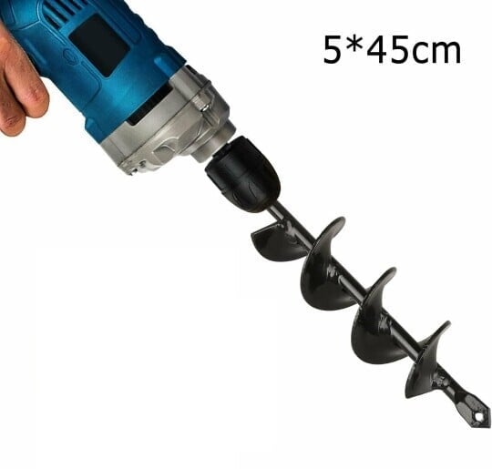 🔥LAST DAY SALE 50% OFF🔥Easy Gardening Auger Spiral Drill Bit