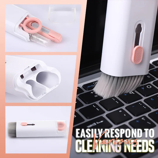 (🌲Hot Sale- SAVE 49% OFF)7-in-1 Electronics Cleaner Kit (with Cleaning Fluid), BUY 2 GET 1 FREE NOW!