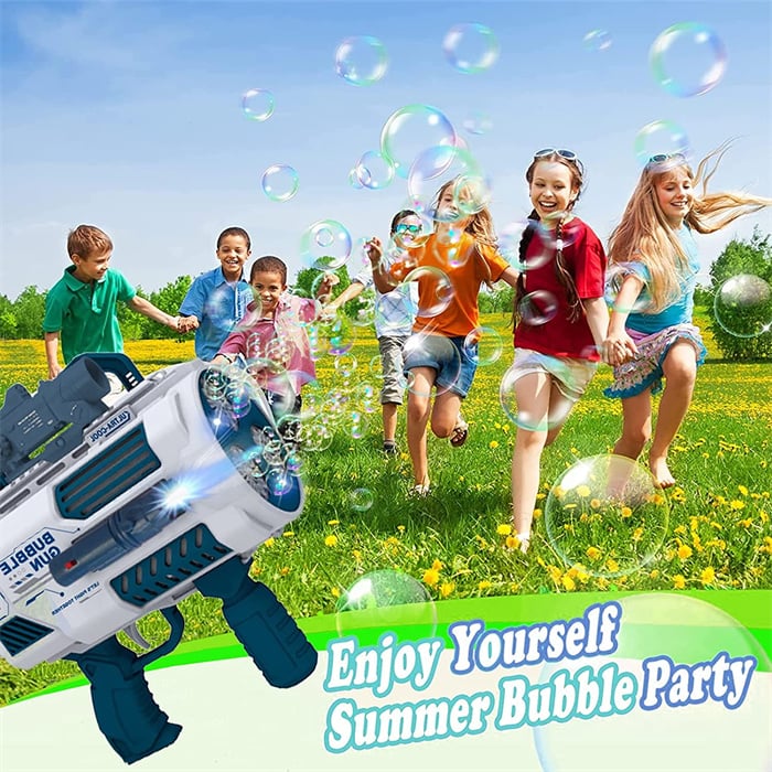 🔥2023 Upgraded Version Of Multi-Hole Automatic Bubble Machine - 😍Backpack Models