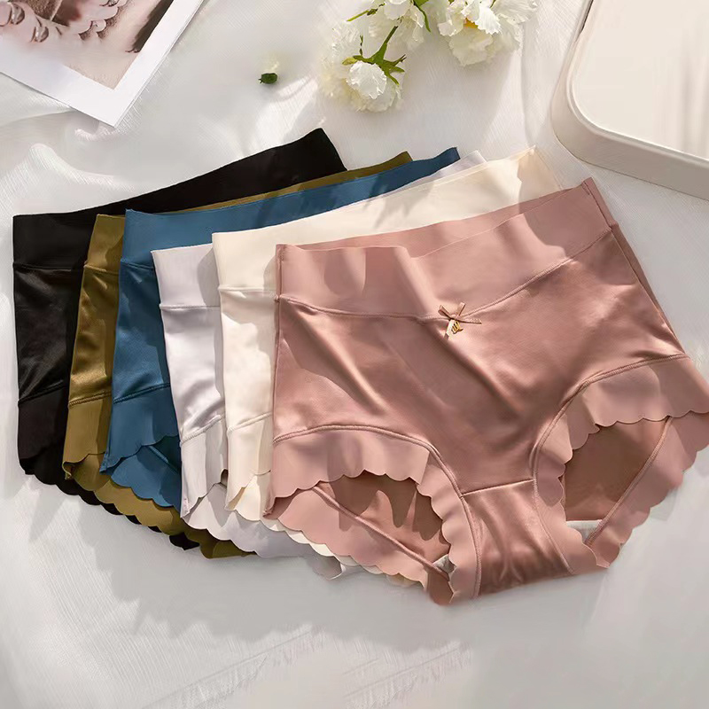 (⏰Last Day Sale 50% OFF)  Premium Satin Ice Silk High Waist Panties