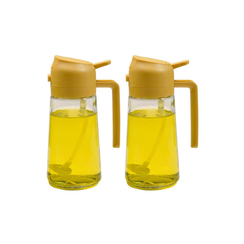 2-in-1 Glass Oil Sprayer and Dispenser