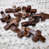 ✝️100% Handmade Wooden Cross Fingertip Stress Relief Gifts