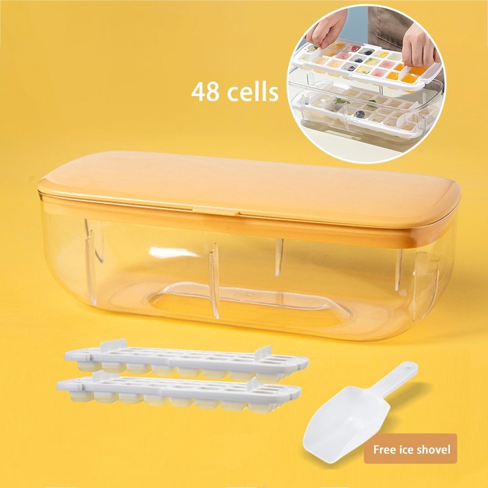 🔥Summer Hot Sale🔥Press Type Ice Cube Maker