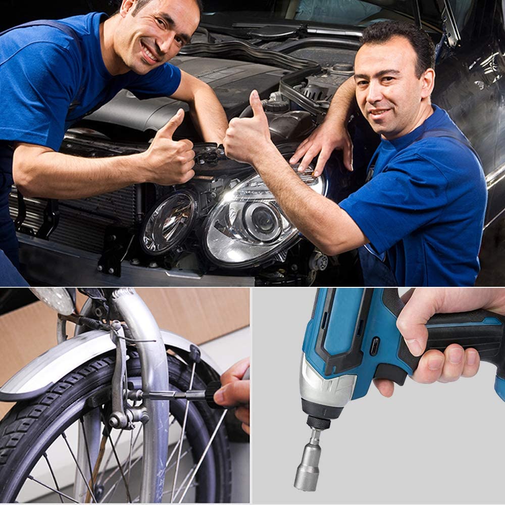 (🌲Early Christmas Sale- SAVE 48% OFF) Power Nut Driver 14Pcs Set (buy 2 get 1 free now)