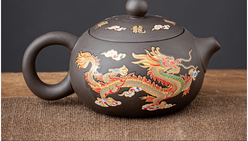 🔥Last Day Promotion 70% OFF🔥Color Changing Dragon & Phoenix Teapot