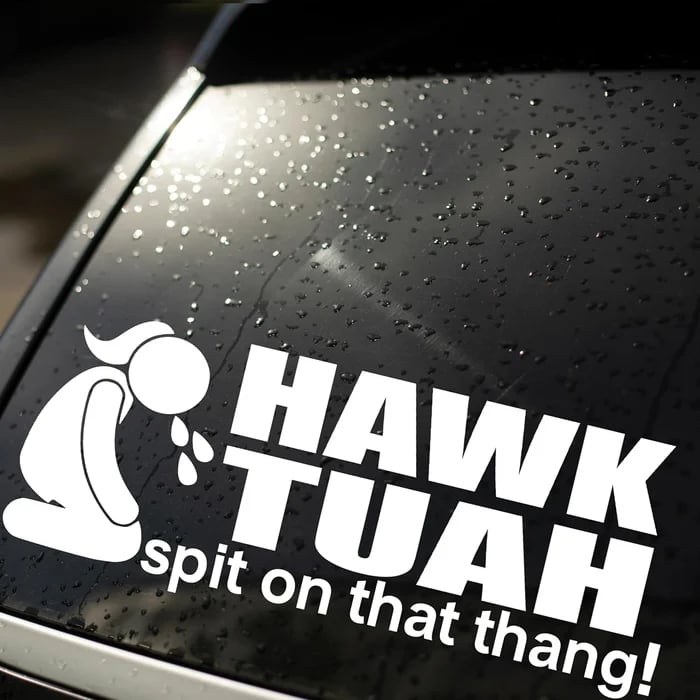 🔥Last Day Promotion 50% OFF🤣Hawk Tuah Sticker | Spit on That Thang Car