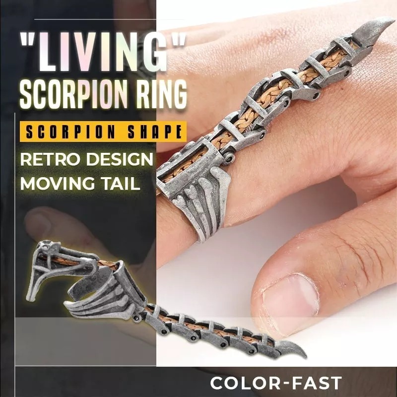 2022 Trend Scorpion Tail Ring